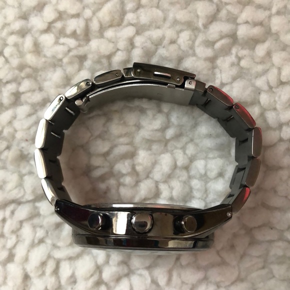 Stainless Steel Quartz Movement Mens Watch NWOB - Picture 4 of 7